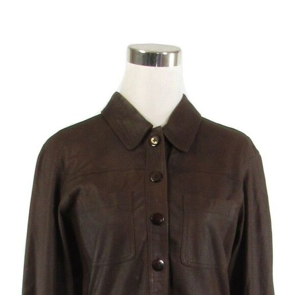 D.Terrell ltd. leather vintage jacket M - Picture 2 of 8